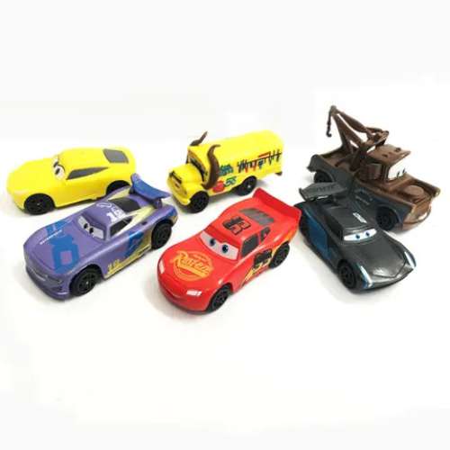 Disney Cars Lightning Mcqueen Cake Topper Set